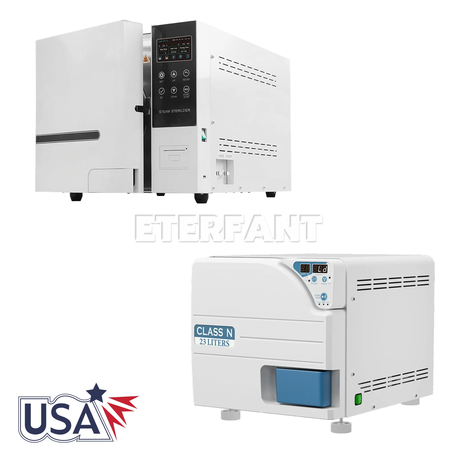 

23л стоматологический автоклав класса B, вакуумный паровой стерилизатор + принтер с функцией сушки/23л, автоклав, паровой стерилизатор, функция сушки