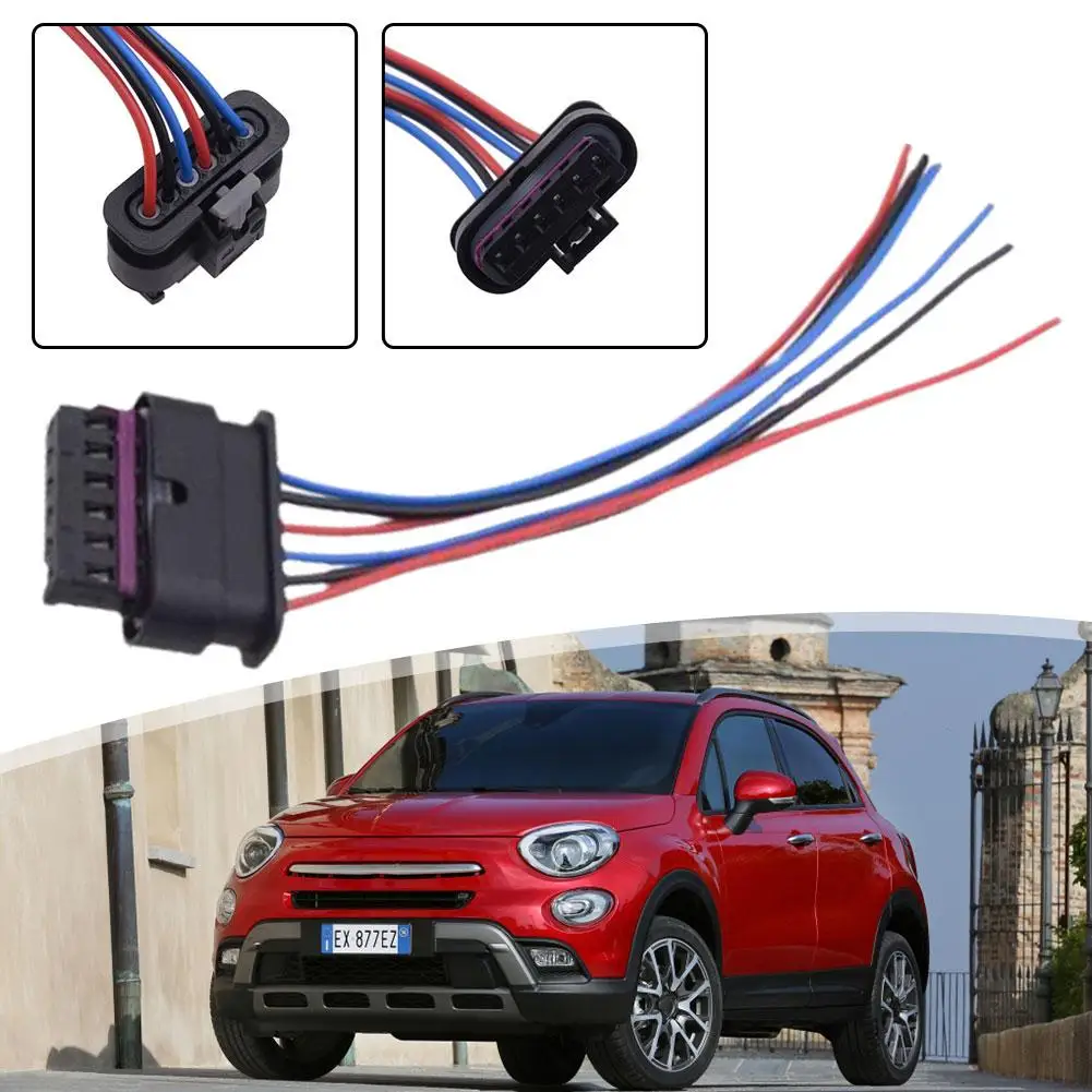 Задний фонарь 61132359993for Fiat 500x, задний фонарь с 6 контактами, разъем для лампы J1W9