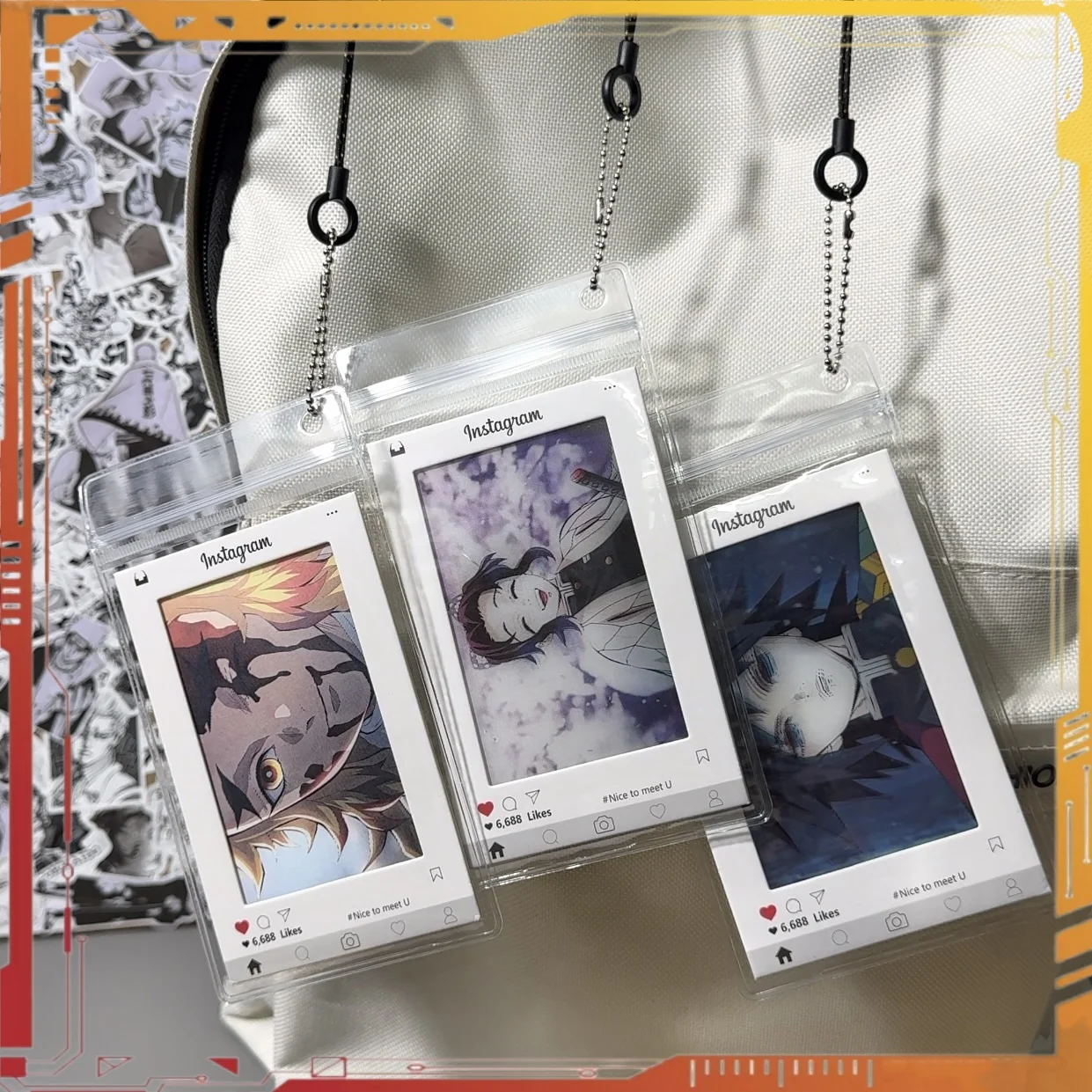 

Убийца демонов, динамическая решетка, карты, Kochou Shinobu, фигурка, мультяшный фильм, брелок, украшение, кулон, закладка, игрушка, подарок на день рождения