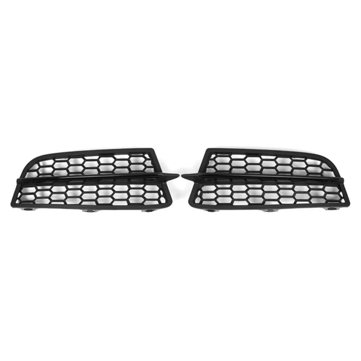 Pair Front Bumper Fog Light Grille Lower Covers Grill For BMW 1 Series F20 F21 M Model 2011 2012 2013 2014 2015 Fog light Cover