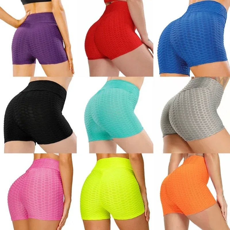 

Push Up Sport Shorts Women Cycling Shorts High Waist Elasticated Seamless Fitness Shorts Gym Training Yoga Sport Short Leggings