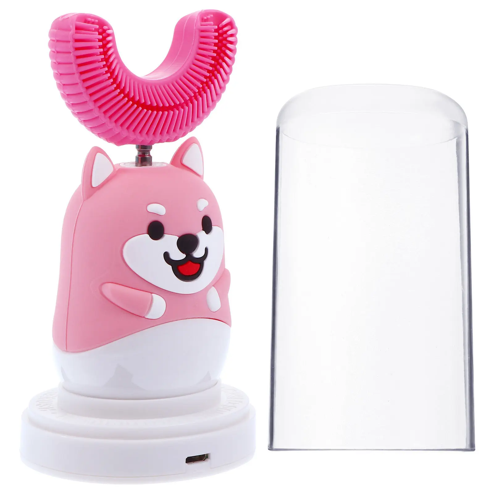 u-shape-electric-toothbrush-cartoon-animal-design-kids-full-automatic-soft-silicone-brush-head-safe-baby-oral-cleaning