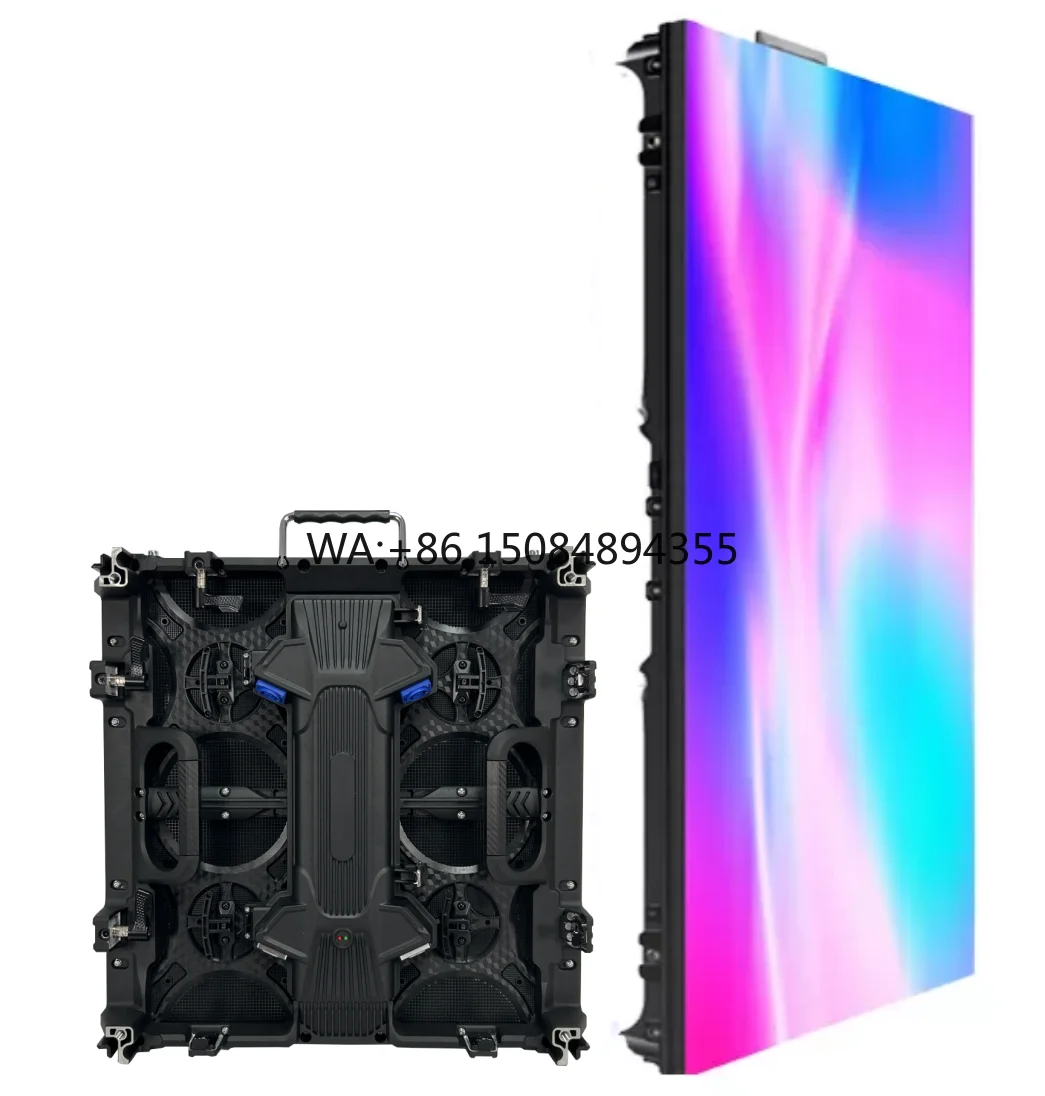 

Super Slim Lightweight 2.9mm Pixel Pitch LED Display 6.8kg Cabinet Fast Lock for Indoor Concert Rental