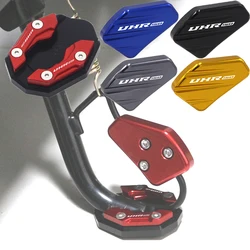 For HAOJUE UHR150 UHR125 UHR 50 UHR 125 Motorcycle Accessories CNC Aluminium Side Stand Enlargr Plate Kickstand Extension