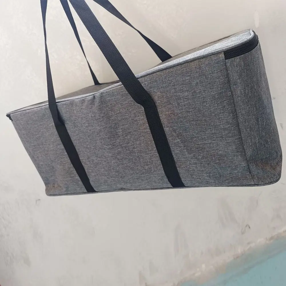 

Складной короб для хранения бейсболок, пыленепроницаемый, большой вместимости, органайзер для хранения кепок, экономит место, с двойной молнией