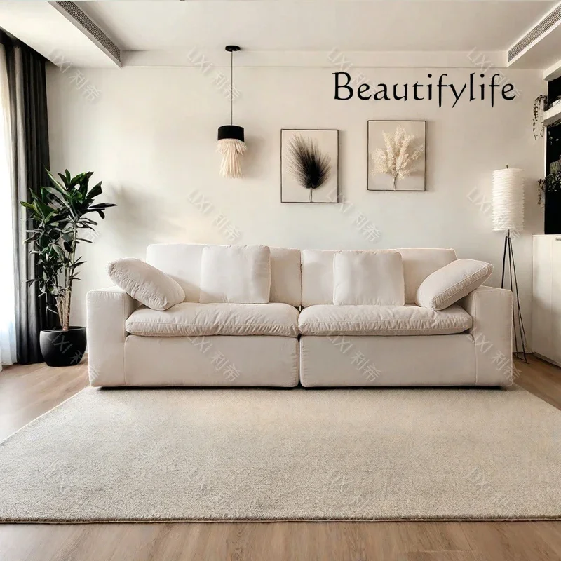 BJ X Minimalist Recliner Sofas Designer Nordic Modern Chaise Compressed Sofas Daybed Luxury Canape Salon Couch Furniture