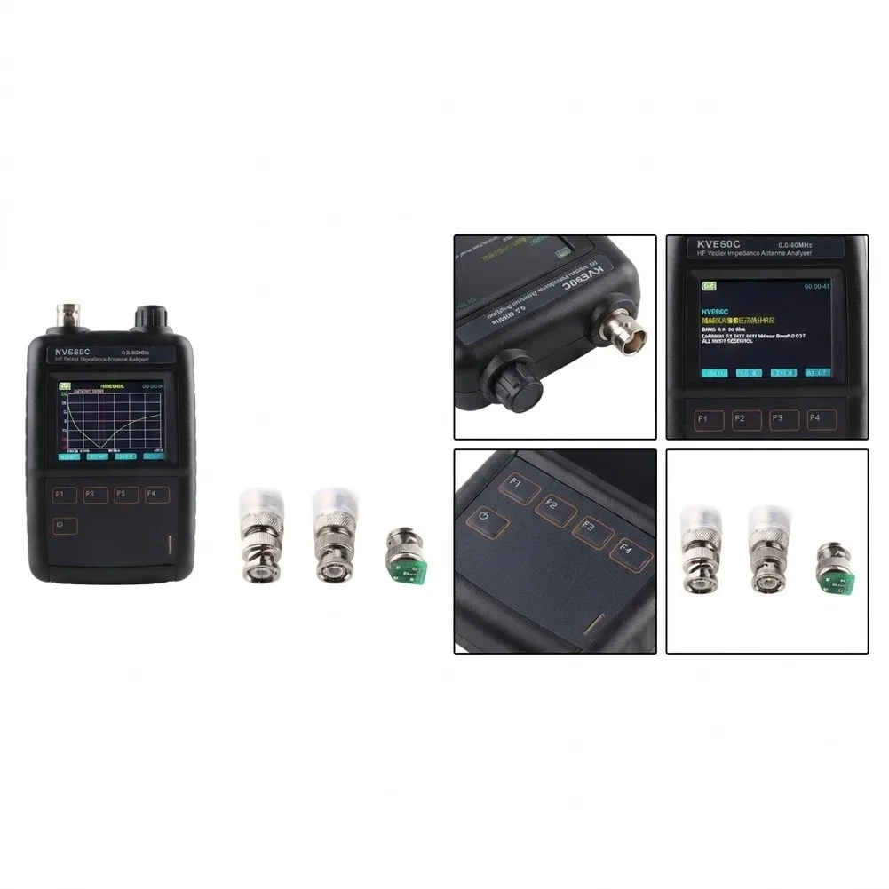 KVE520A Impedance Analyzer for For amateur Radio Applications Including For antenna Bandwidth and Resonance Testing