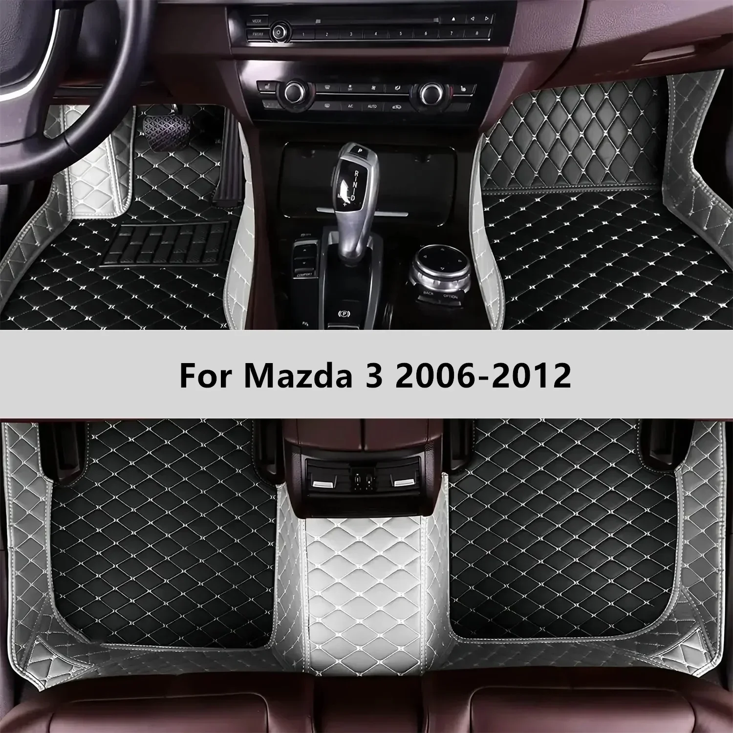 

Custom Car Floor Mats For Mazda 3 2006-2012 Floor Mat Car Mat Accessories Interior Accessories