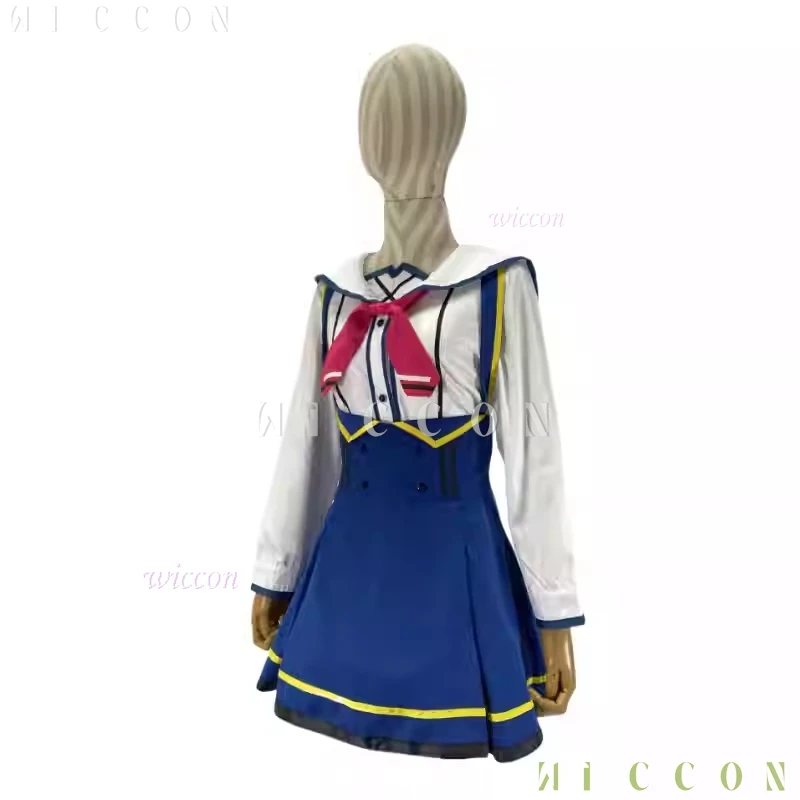 2025 حدد OBLIGE Kukuru Yato تأثيري حلي شعر مستعار الفتيات النساء لطيف زي مدرسي حفلة الهالوين Kawaii لعبة المعرض الملابس