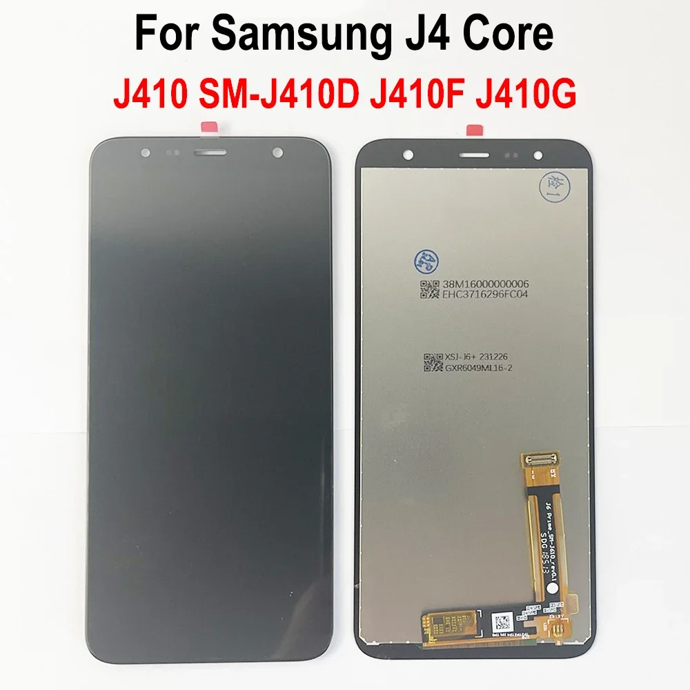 Gefensi para Samsung J4 Core J410 SM-J410D SM-J410F SM-J410G SM-J410F/DS pantalla Lcd reemplazo del ensamblaje del digitalizador de pantalla táctil