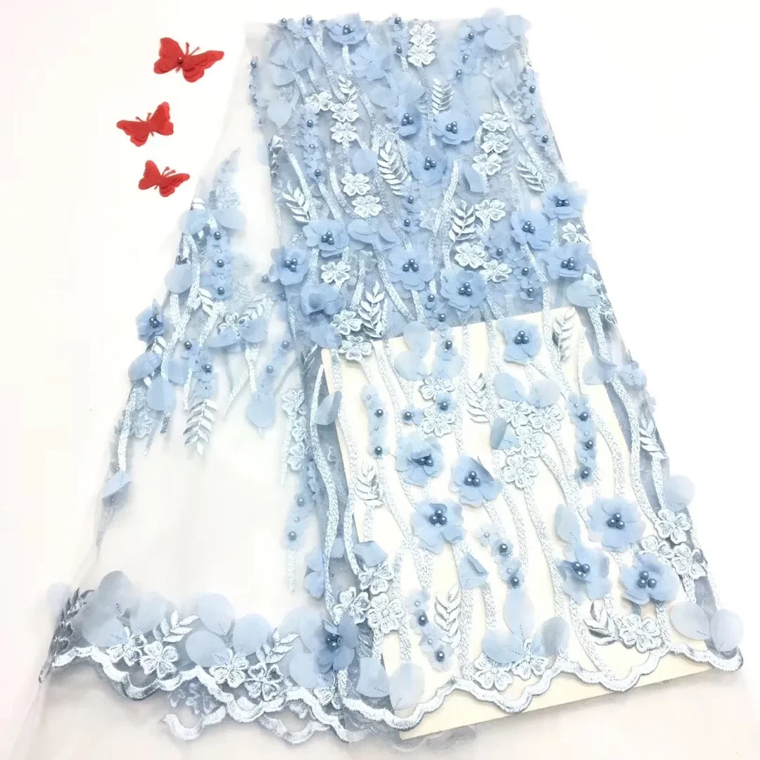 

Selling high quality guipure lace fabric African cord lace fabric for nigerian France lace fabrics women party dress RF121