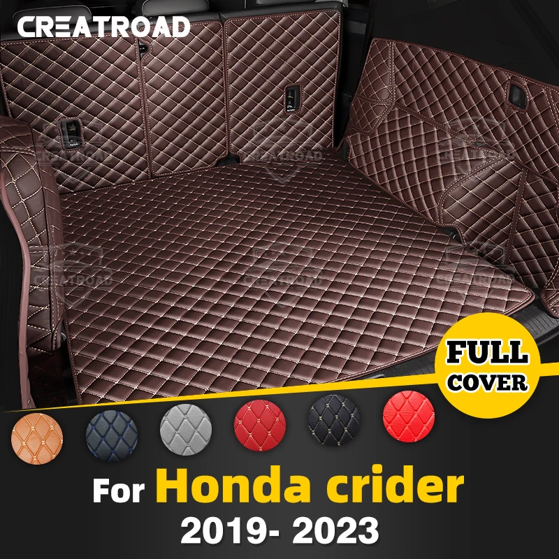 

Для HONDA crider 2019-2023 2022 2021 2020 авто полное покрытие коврик для багажника автомобильный защитный коврик грузовой подкладка аксессуары для интерьера