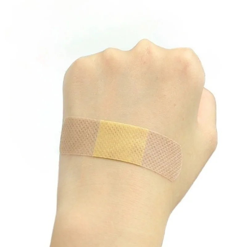 100 pz/set cerotto in tessuto non tessuto traspirante cerotto per medicazione per cerotti di primo soccorso bende adesive