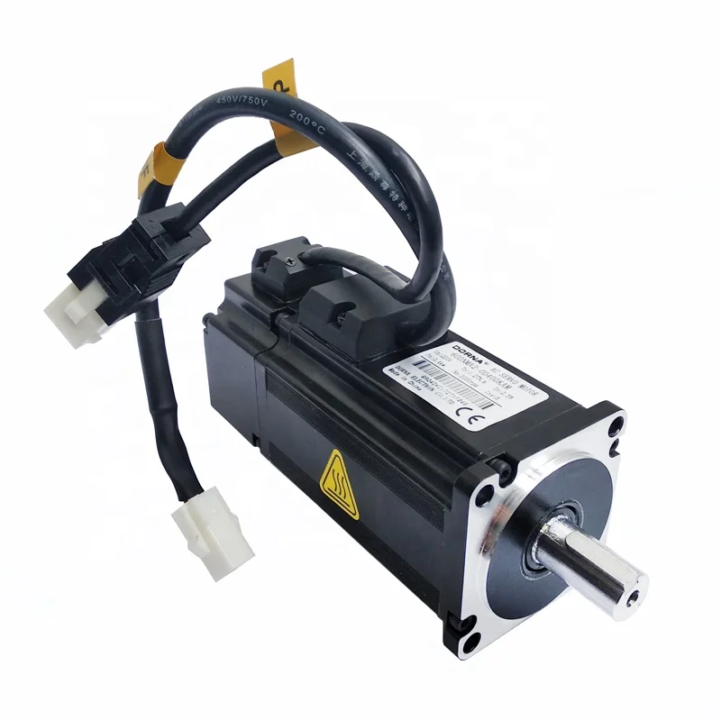 130mm frame dimension brake optional high precision resolution encoder 2kW 3000rpm 7Nm AC servo motor with controller kit