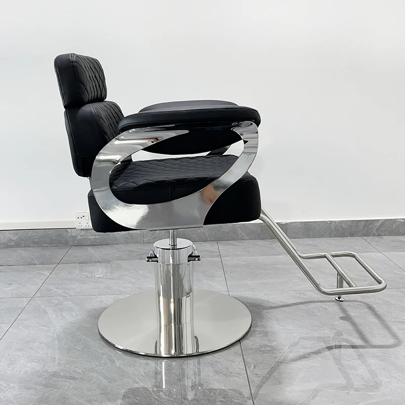 ماكياج التجميل كرسي حلاق صالون خمر صالون البراز كرسي حلاق فاخر انتظار Cadeira Barbeiro الأثاث التجاري