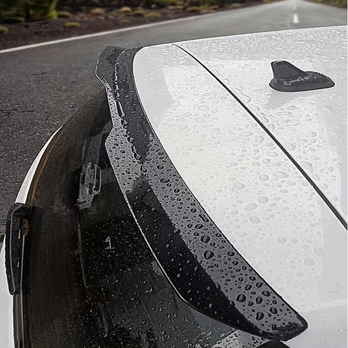 Imagen 2 del producto Accesorios de modificación del alerón del techo trasero del coche, accesorios del alerón trasero del deflector del parabrisas