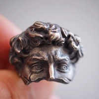 Retro Renaissance Ladies Open Ring Vintage Creative Venus Open Ring Daily Wearing Gifts For Friend