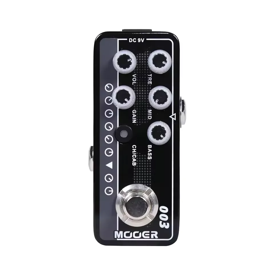 

MOOER 003 Power-Zone Digital Preamp Guitar Effect Pedal Truly Versatile Micro Dual Channel Preamp Guitar Parts & Accessory