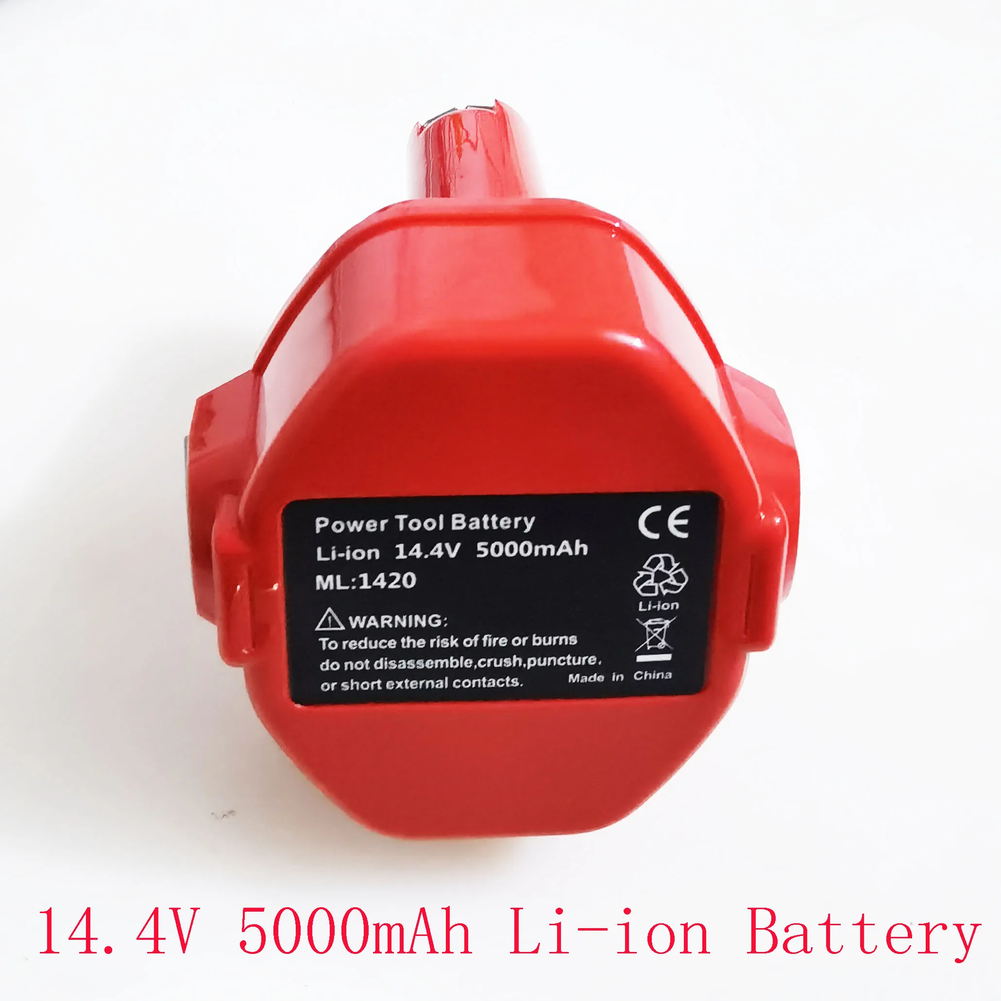 

14.4V Rechargeable Li-ion Battery 5000mAh for makita cordless Electric drill screwdriver 033DZ 4332D 4333D 1051D 4033D 6381D