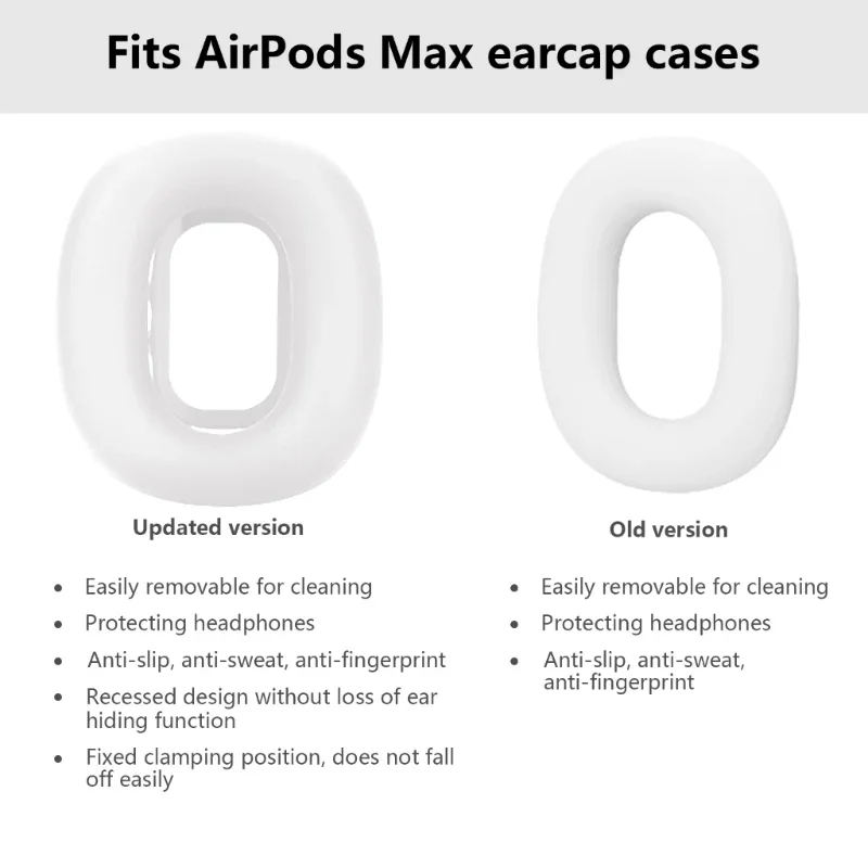 3.0 Upgraded Silicone Ear Cap Suitable for Apple AirPods Max Ear Cap Protector Upgraded
