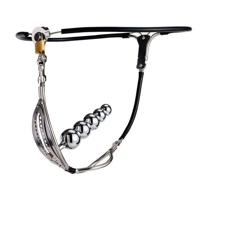 Chastity pants series, men's and women's alternative toys, pure chastity, invisible chastity, lockable, anti wolf sex toys view 2