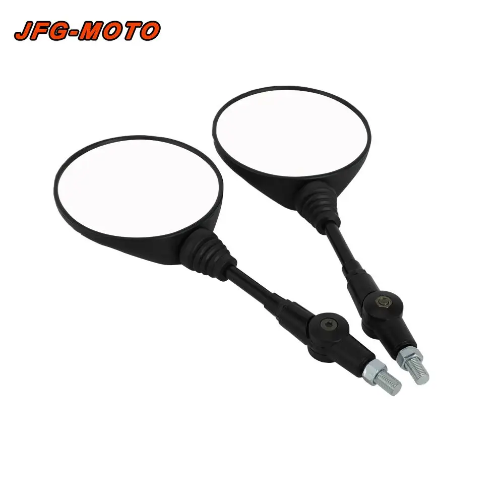

Rear View Mirror Side Circular Rearview Mirrors Set Motorcycle Accessories Universal For Honda KTM Yamaha Kawasaki Dirt Pit Bike