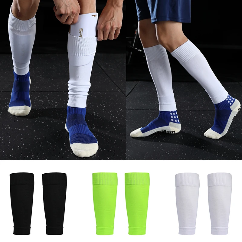 Adult elastic football socks leg single-layer cover youth sports bottoming socks competition professional protective leg cover