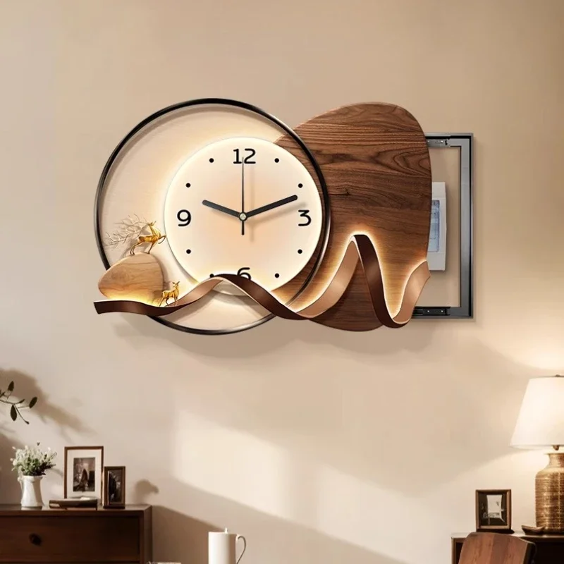 Creative meter box decorative painting new watch distribution box blocking switch box cover hanging painting