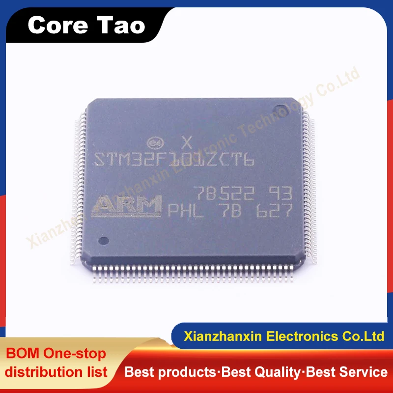 1~5PCS/LOT STM32F101ZCT6 STM32F101Z  101ZCT6 LQFP-144 Micro controller MCU microcontroller