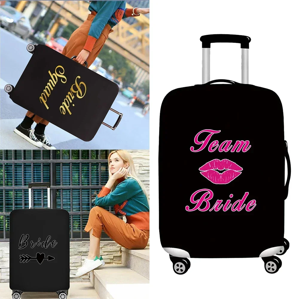 Suitcase Covers Luggage Protective Cover Suitcase Dust Wear-resistant 18-32 Size Bride Series Protective Case Travel Accessories