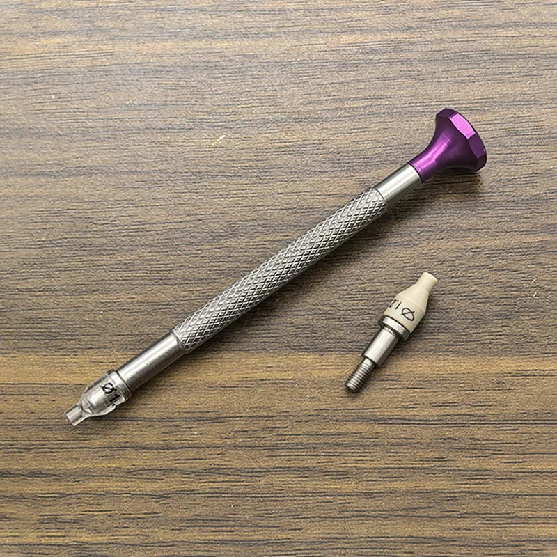 20PCS Watch Hands Fitting Setting Presser Pusher Setter PEEK &Steel Watch Needle Holder Watch Hands Install Tools