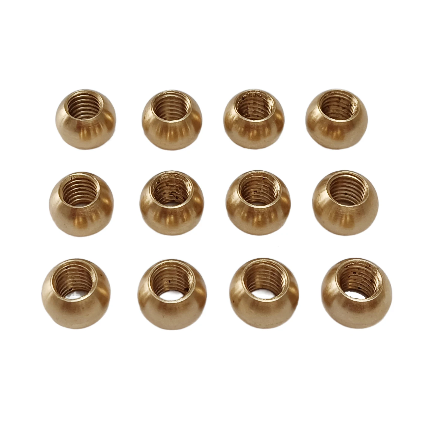 1PCS Brass Thread Hole Ball For CNC Later Machine