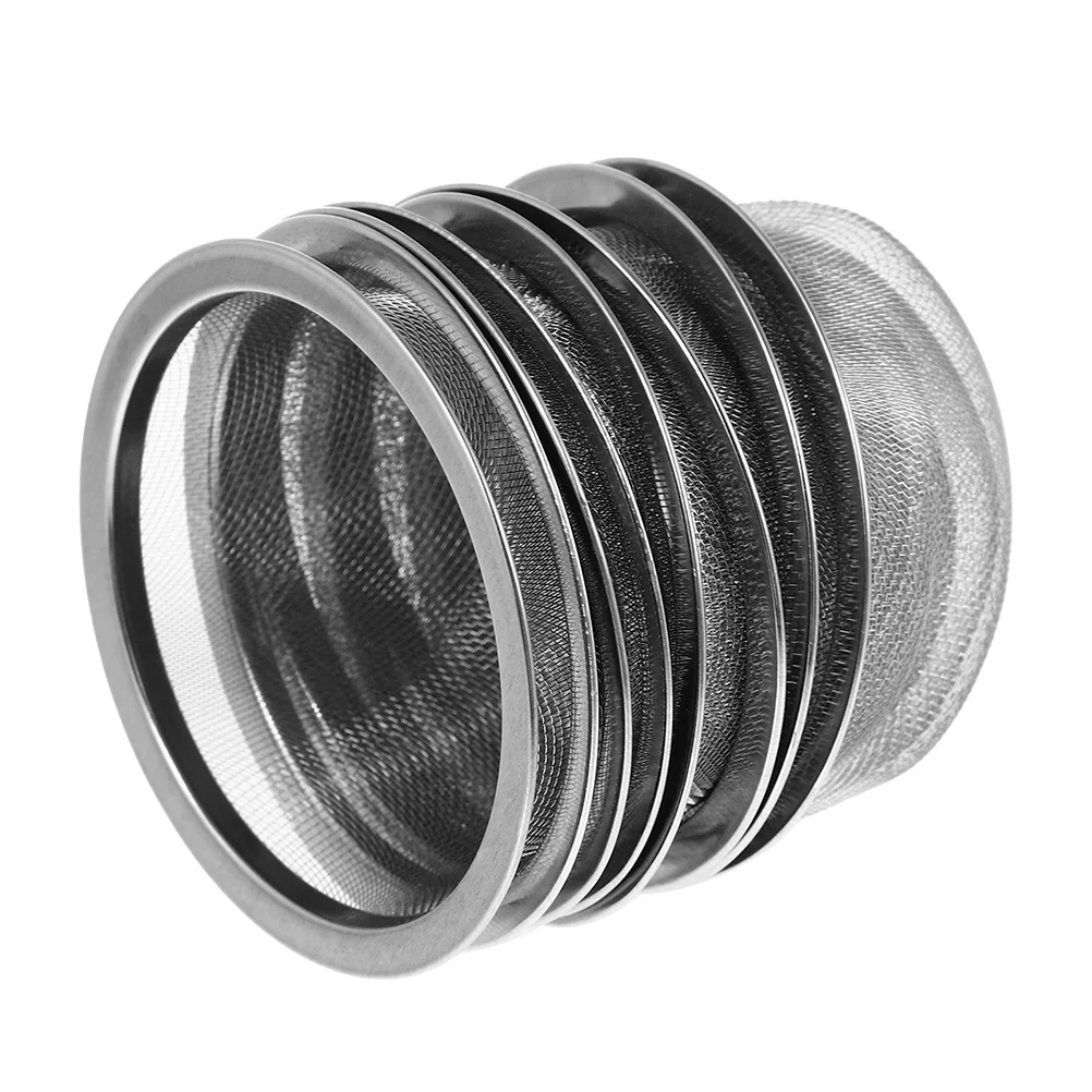 

8Pcs Stainless Steel Fine Mesh Tea Infuser Basket Loose Leaf Tea Strainer Insert Filter Replacement for Teapot