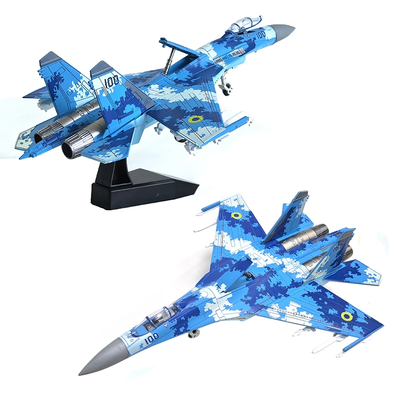 Neues SU27 Kampfflugzeug A10 Angriffsfahrzeug Bausteine Spielzeugmodell Kreative Militärserie Hubschrauber SU25 FA18F Flugzeugspielzeug – Detail 1