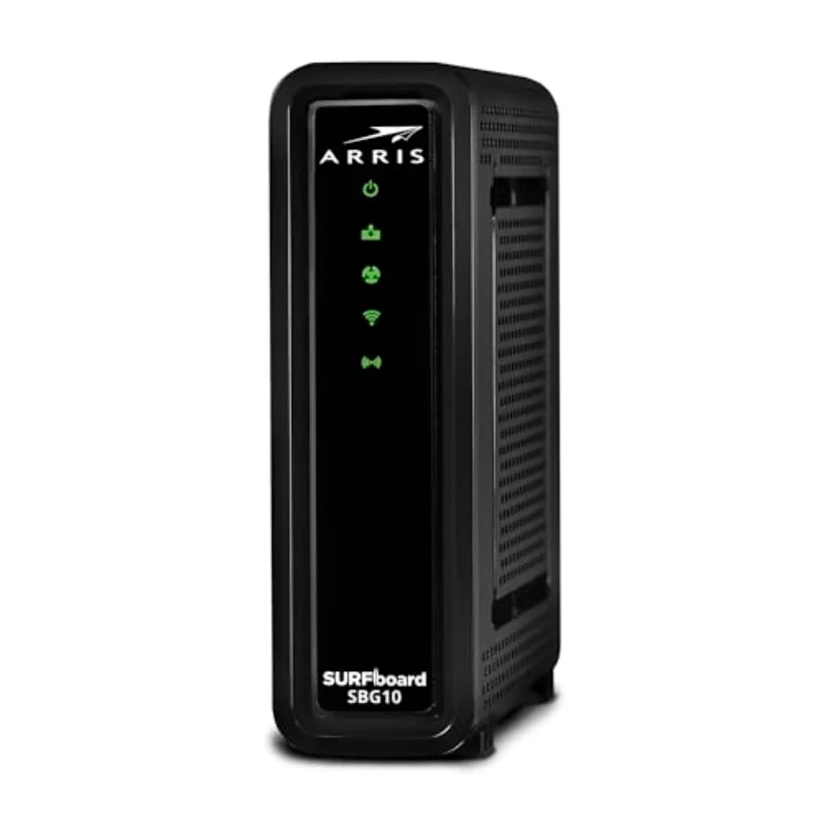 

SBG10-RB - Modem Router Combo - DOCSIS 3.0 16 x 4 Gigabit and AC1600 WiFi, [Check with your provider for compatibility]400 Mbps