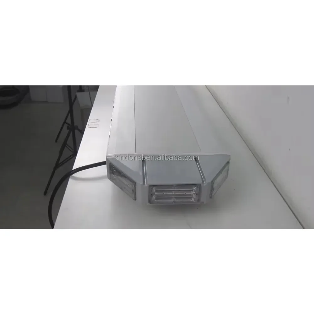 Ambulance Dual Row Light Emitting Diode Strip 1w Linear Light Emitting Diode 264 Watt Silver Or Black Aluminum 48 TBD6871D