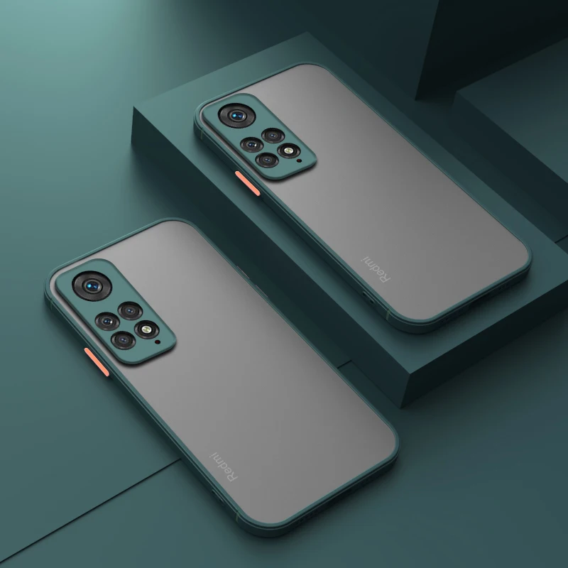 ARMOUR Stoßfeste Handyhülle für Xiaomi Redmi Note 11 Pro 10 12 Pro Mi 12T 11T Pro POCO F5 Weiche TPU-Rahmen Harte Rückseite – Detail 6