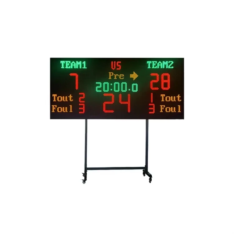 لوحة النتائج الرقمية لكرة القدم وكرة السلة والكرة الطائرة ولوحة النتائج الإلكترونية لكرة القدم ولوحة النتائج الخارجية #6