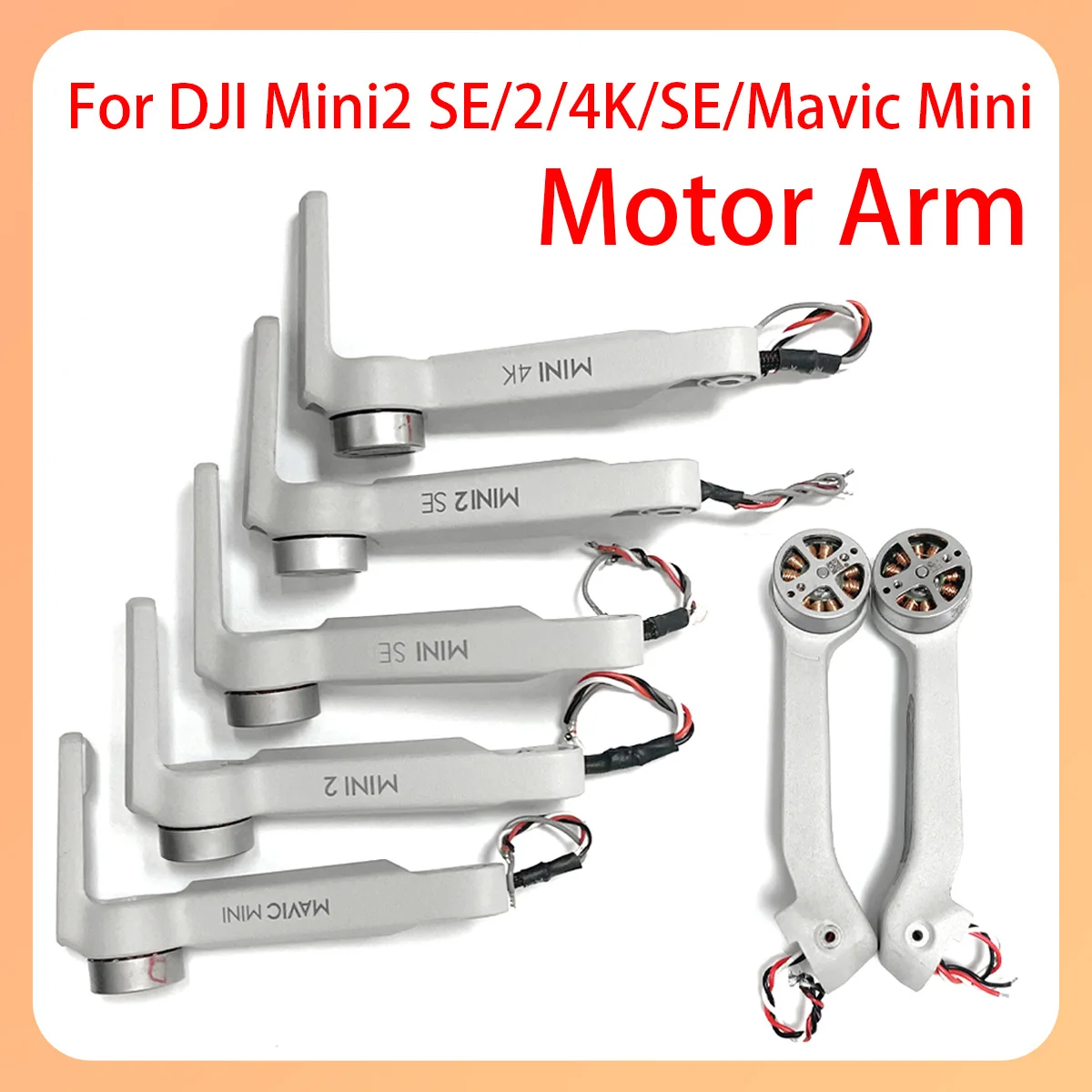 

Original Mavic min1/2/s/2se/4k body front, rear, left and right arm motors suitable for DJI Min series drone accessories