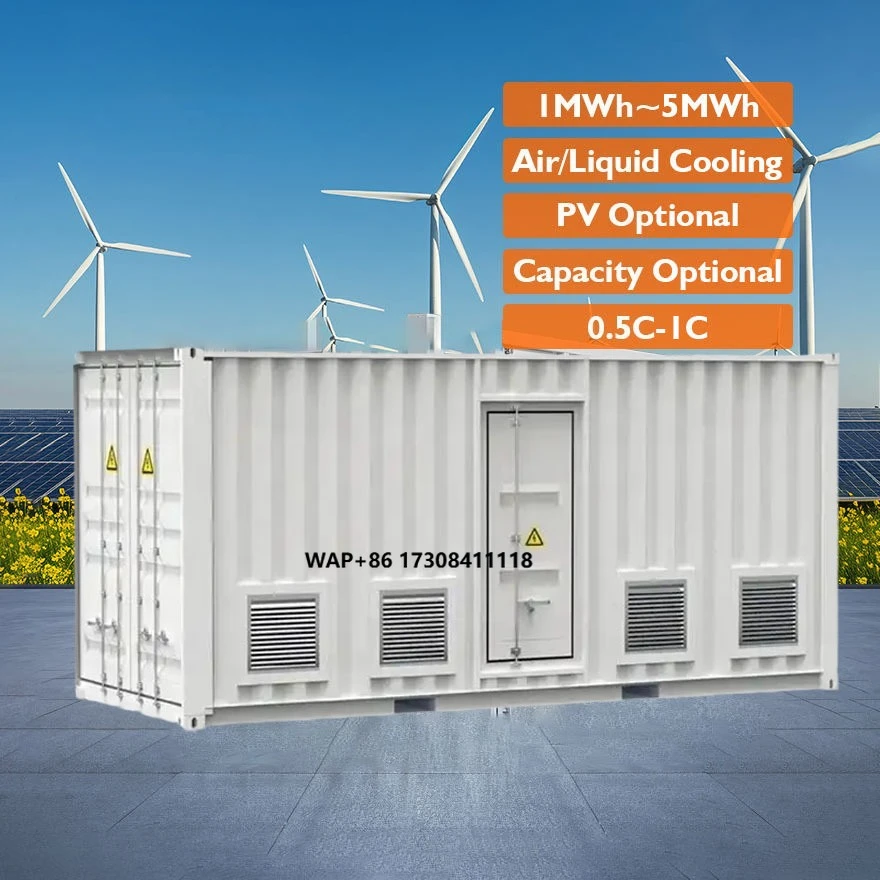 1MWh 5MWh 10MWh 20ft 40ft Container  Outdoor Battery Cabinet BESS Solar Battery Energy Storage System
