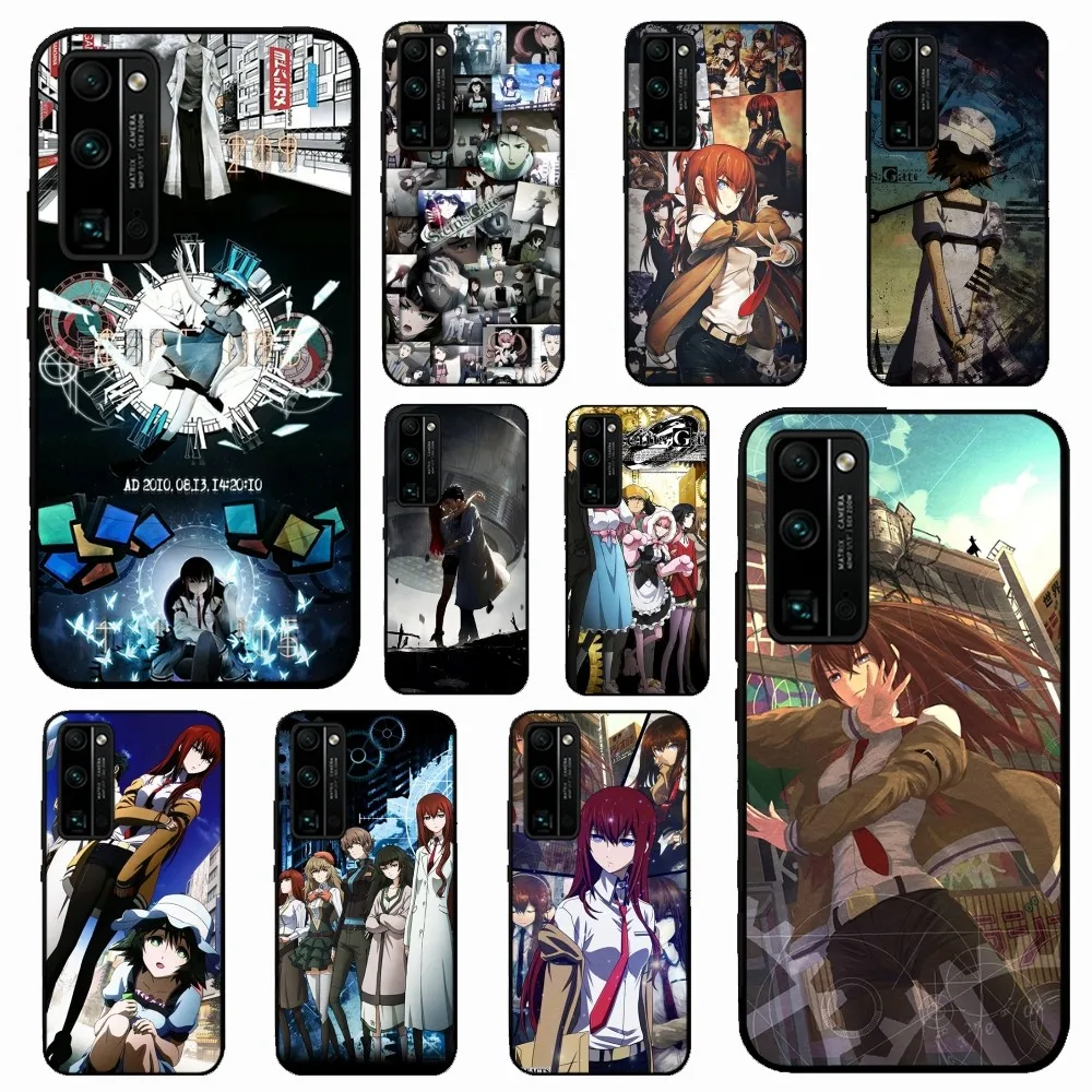 Steins Gate Anime Phone Case For Huawei Honor 10 lite 9 20 7A 9X 30 50 60 70 pro plus Soft Silicone Cover