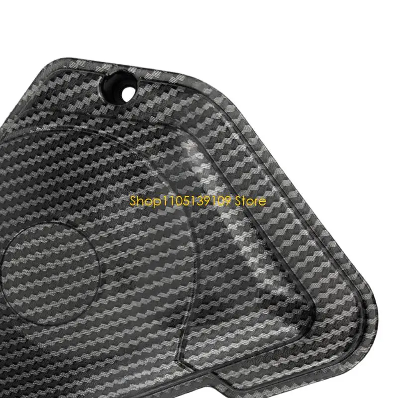 Simple Carbon Texture Grip Cover For Motorbike Engines ABS Substance Effect Resistant Global Application