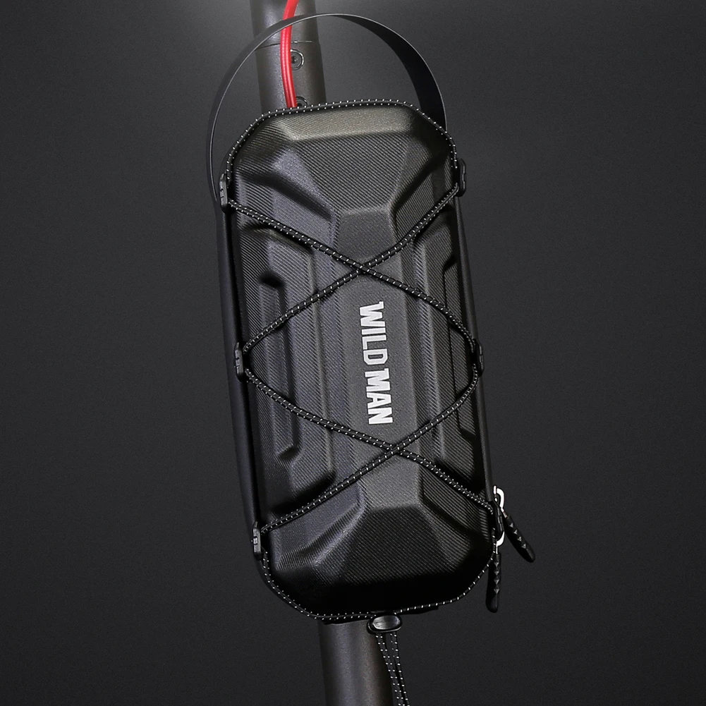 2L Roller-Lenkertasche, Wasserdichte Tragbare Roller-Tasche, Große Kapazität, Reflektierende Stabile Tasche für Elektroroller und Motorräder