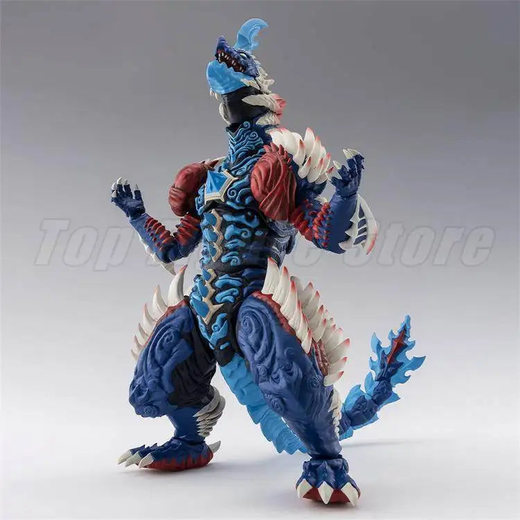 Bandai Genuine SHF Ultraman Omega Rekiness Star Stone Monster Anime Action Figure Collectible Model Toys Ornaments Gift