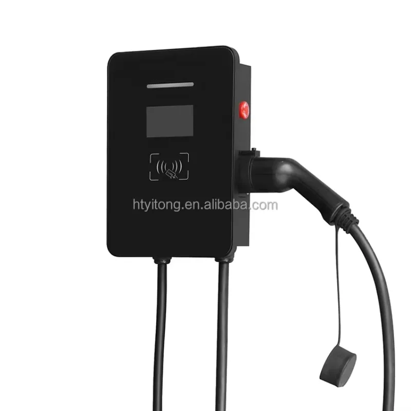 Wholesale Home Use 22kW EV Charger Station Type2 LED Touch Screen Wallbox 32A New Condition Type 2 Interface Standard