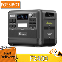 FOSSiBOT F2400 Portable Power Station, 2048Wh/640000mAh LiFePO4 Battery, 2400W(4600W Peak) Solar Generator, 16 Output Ports