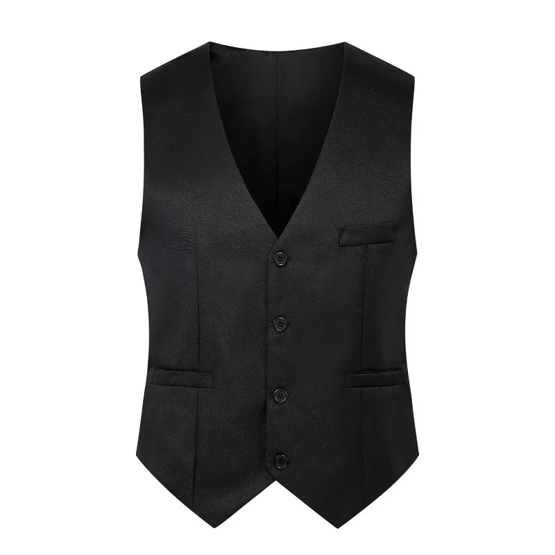 

Wholesale of Men's Suit Vest, Korean Version, Slim Fit, Casual Men's Vest, and Jacket in Large Size for Foreign Trade