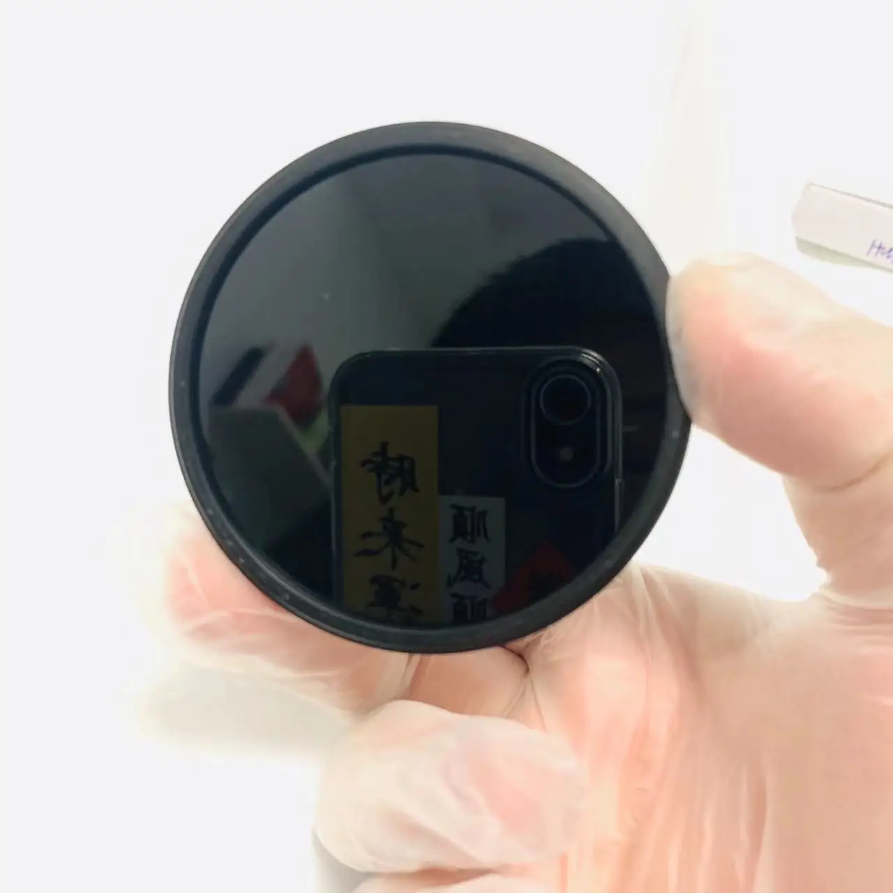 แผ่นกรอง IR PASS สำหรับถ่ายภาพอินฟราเรด780nm สีดำมีหลายขนาด49มม. พร้อม HWB780กรอบโลหะ