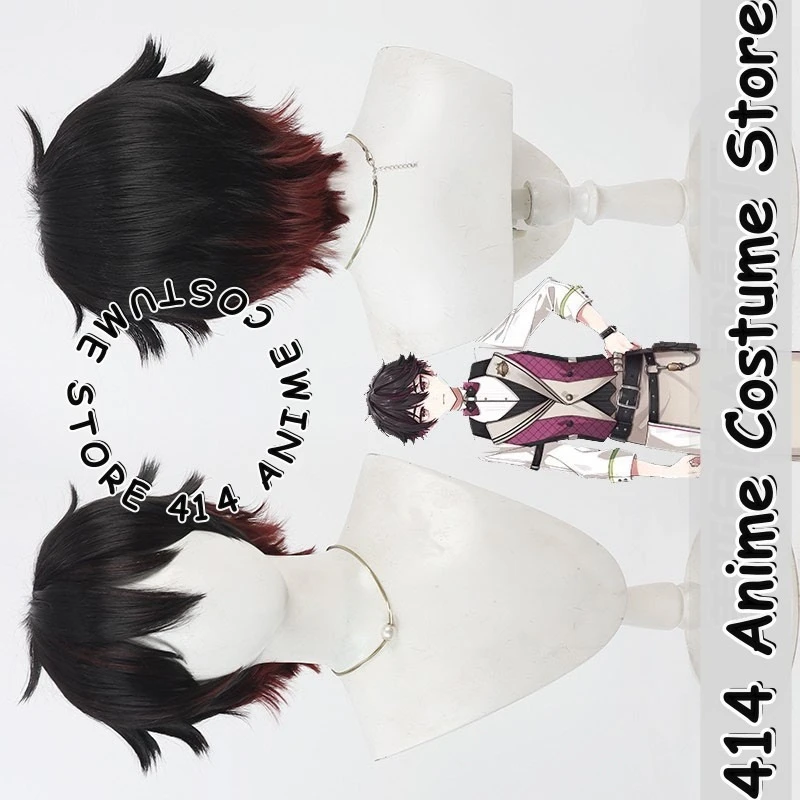 

Game & Anime Sakiyama Soma Cosplay Wig VTuber Heat-Resistant Fiber Synthetic Hair