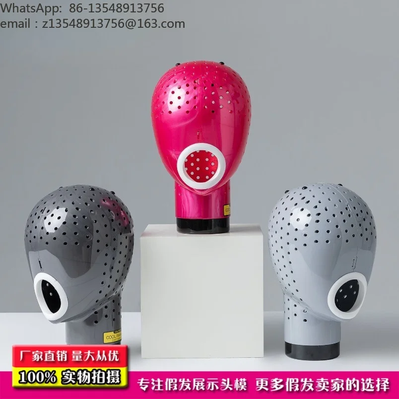 Wig Drying Mannequin Head With Blower Function Wig Care & Display Salon Accessory